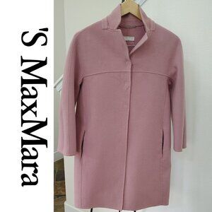 'S Max Mara 100% Virgin Wool Coat